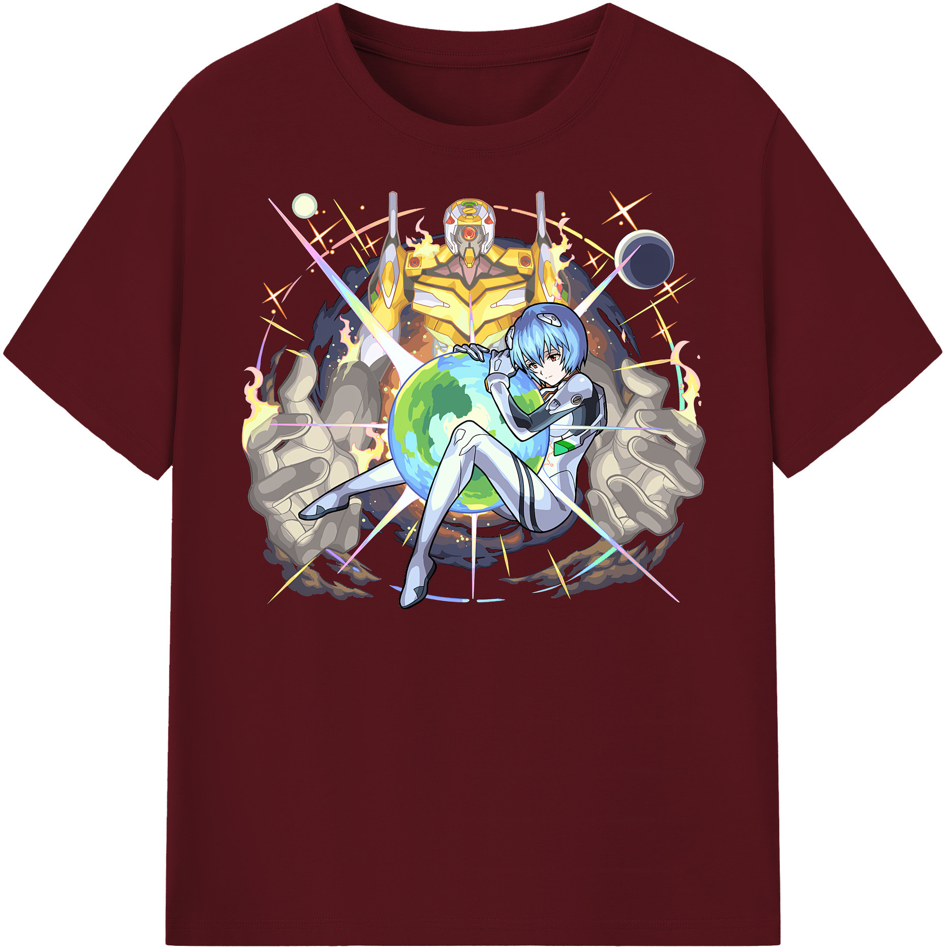 （画像用） EVA 新世紀エヴァンゲリオン 綿100％半袖Tシャツ（フロントプリント）